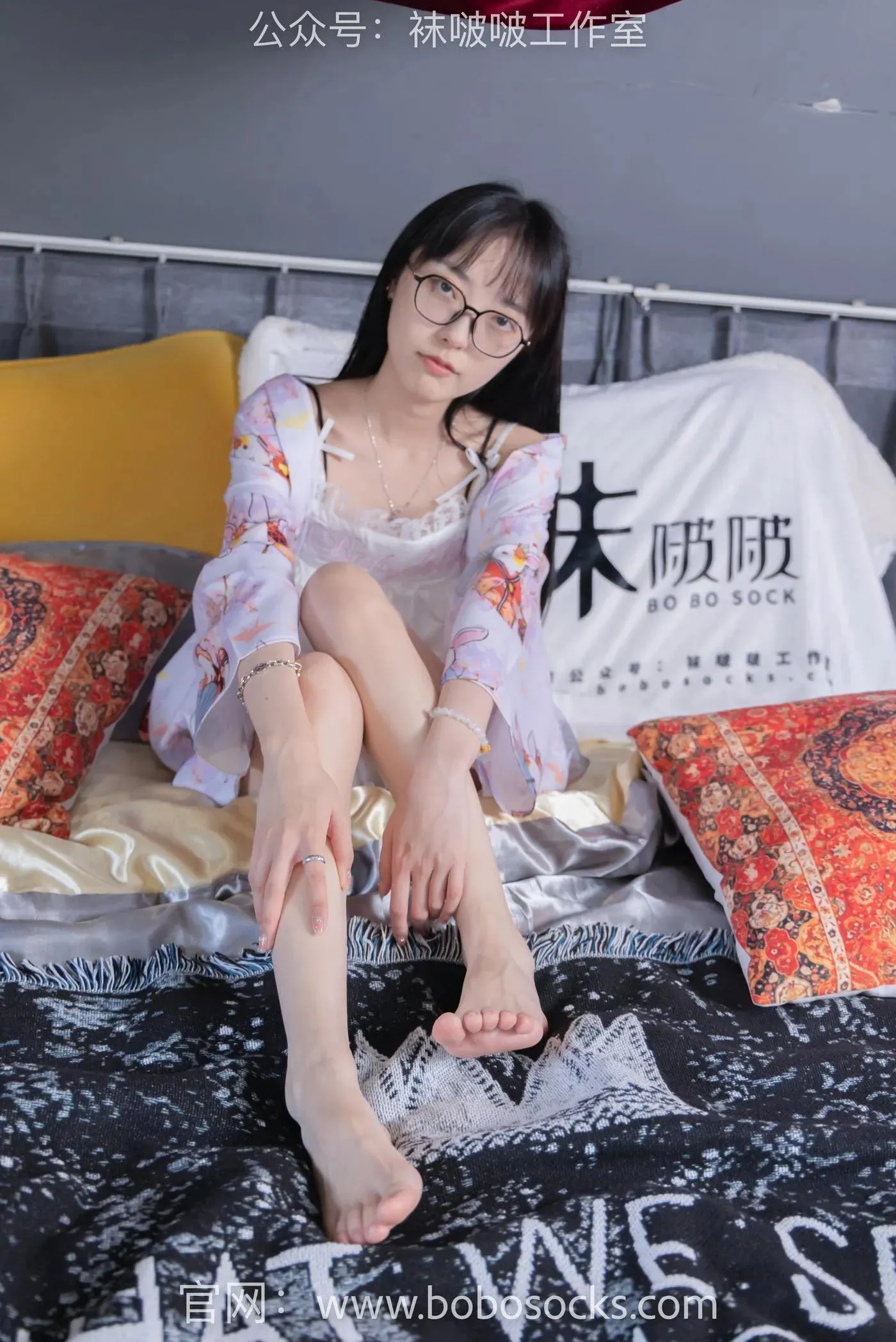 [BoBoSocks袜啵啵]NO.112 稚予-人字拖、肉丝 [140P]插图8